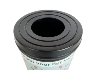Trashman Afvalbak 210 Liter Zwart - 4