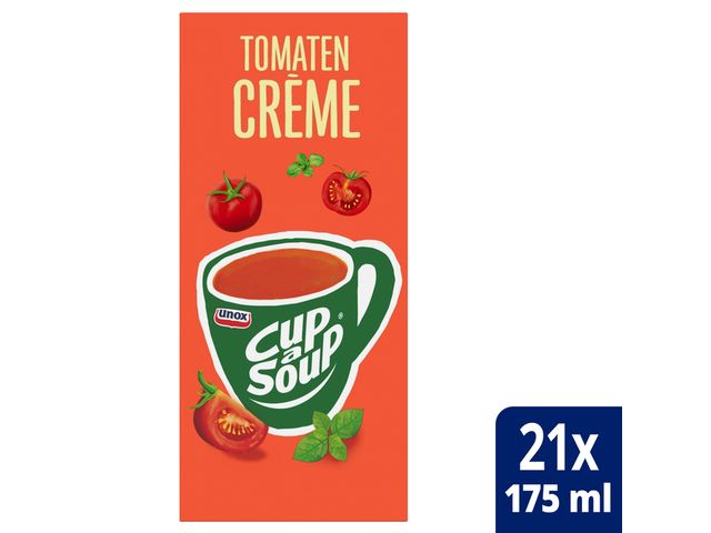 Cup-A-Soup Tomaten Creme 175ml 21 Zakjes | SoepOpHetWerk.nl