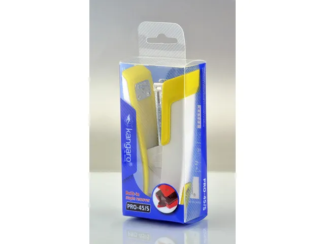 Agrafeuse Kangaro Pro-45/S jaune max 30 feuilles 24/6 Agrafes