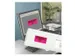 Etiket Avery L7363P-25 99.1x38.1mm Neon Roze 350 Stuks