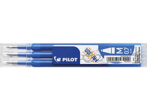 Rollerpenvulling Pilot Frixion Ball 0.7mm BLS-FR7 Hemelsblauw Medium