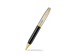 Balpen Sheaffer Legacy 9065 Bi-Color black 14k gold plated trims