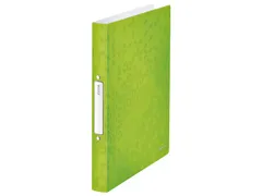 Ringband Leitz WOW A4 2-rings O-mech 25mm PP groen