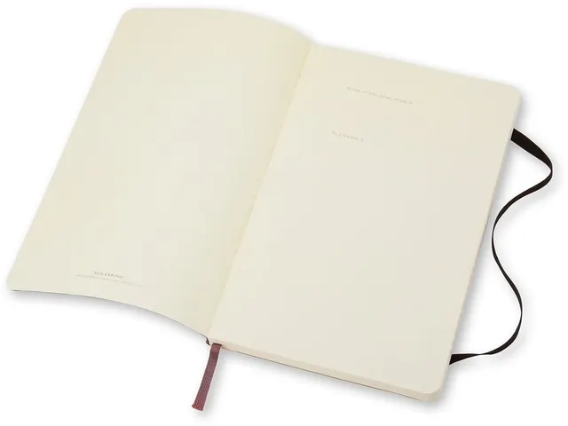 Notitieboek Moleskine pocket 90x140mm lijn soft cover zwart