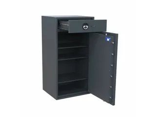 Salvus Tivoli 4 Afstortkluis elektronisch slot 124x65x55cm Grafietgrys - 4