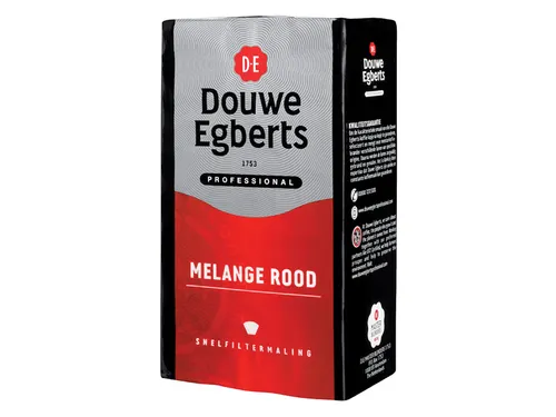Koffie Douwe Egberts snelfiltermaling Roodmerk 500 Gram