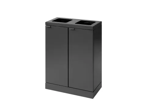 Unité de tri sélectif Bica Basic 871 2x45 litres