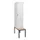 locker met bank,HxBxD 1950x400x815mm,1vak,vak B 400mm,draaigrendel
