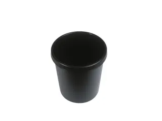 Kunststof Prullenmand 30 Liter H X Ø 405X 350Mm Pp Zwart - 1