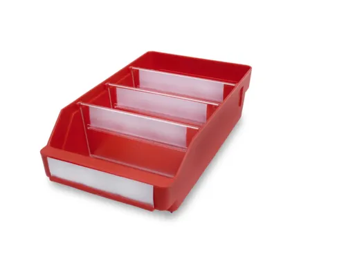 Stellingbakken Pp Hxbxd 95X180X300Mm Rood