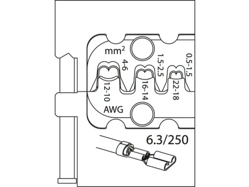 S 8140 A Krimptangset AUTOMOTIVE 4-delig