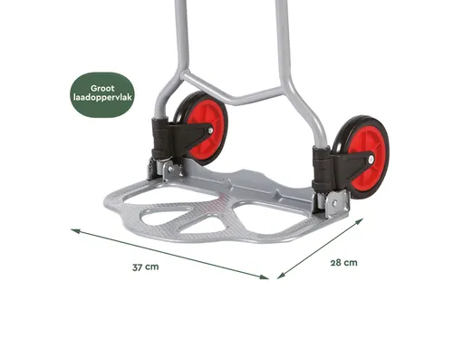 Steekwagen BRASQ Inklapbaar HT60 incl. bagagespin 60Kg