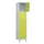 lockerkast,HxBxD 1950x400x500mm,1x4vakken,vak B 400mm,cil.-slot,voeten