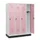 schoollocker,HxBxD 1630x1200x500mm,4vak,vak B 300mm,draaigrendel
