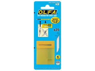 Reservemes Olfa KB blister à 25 stuks - 2