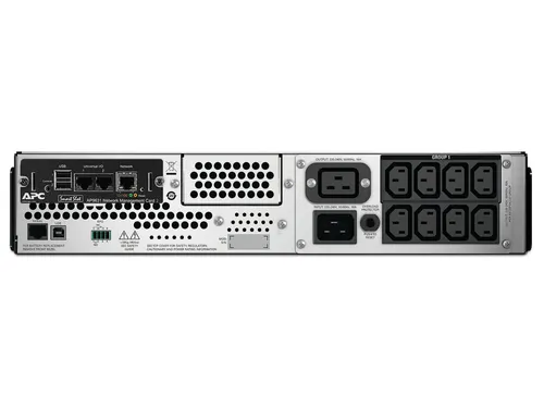 APC Smart-UPS SMT3000RMI2UNC - 8x C13, 1x C19, USB, Rackmount 2U, NMC,
