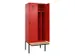 locker met bank,voor scheiding van kleding,HxBxD 2120x800x815mm,2vak