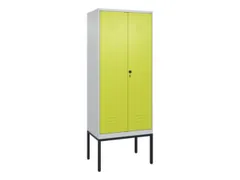 locker voor scheiding van kleding,HxBxD 2120x800x500mm,2vak