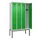 locker,HxBxD 2120x1200x500mm,4vak,vak B 300mm,cil.-slot,voetonderstel
