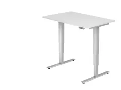 bureau assis-debout à régl. de haut. élec. HxlxP 630-1270x1200x800m