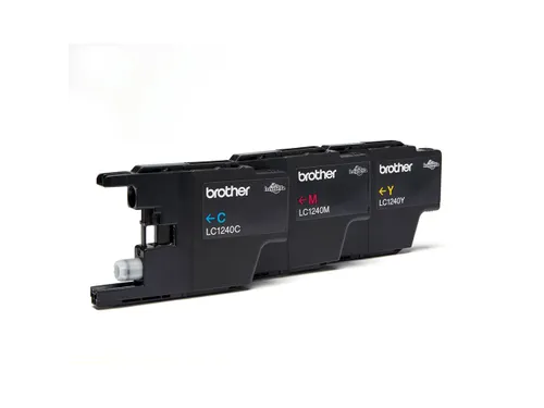 Brother LC-1240 Inktcartridges Cyaan Magenta Geel