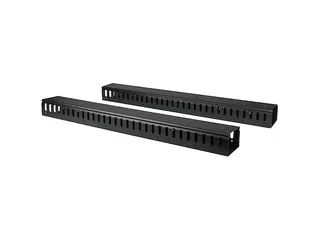 Verticale kabelmanager met kabelgeleiders 40U 1,8m - 1