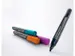 Whiteboardstift Sigel 2-3mm rond assorti zwart/cyan/magenta/oranje