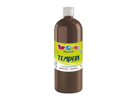 ToyColor plakkaatverf fles 1L bruin