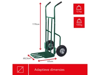 Steekwagen Voor Vervoer Hout 250kg - 8