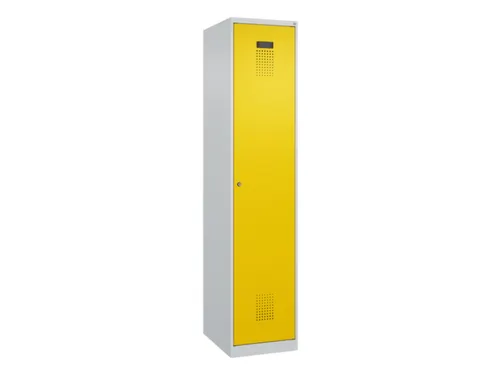 locker voor scheiding van kleding,HxBxD 1850x400x500mm,1vak
