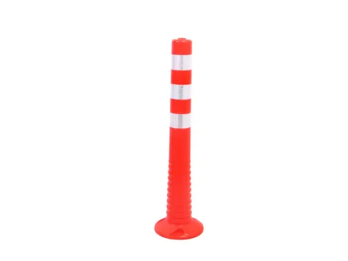 afzetpaal,rond,HxBxD 750x200x200mm,PU,fluorescerend
