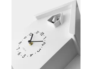 Wandklok NeXtime Twitter 21,5x41,5 cm wit - 4