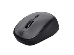Muis Trust Yvi+ draadloos eco zwart