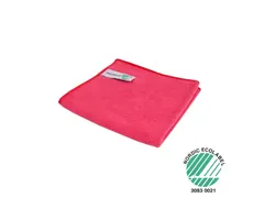 Microvezeldoek gebreid Rood 32x32cm