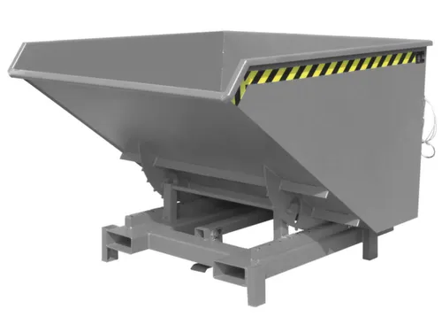 Zwaarlast-kiepbak,HxLxB 1230x1755x1880mm,2,1m³,draagverm. 4000kg