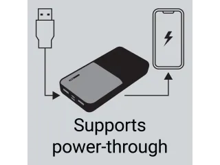 Sandberg Saver Powerbank 20000 USB-A en USB-C Zwart - 5