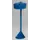 Afvalverzamelaar 120 Liter Staander Plaatstaal Met Deksel Blauw