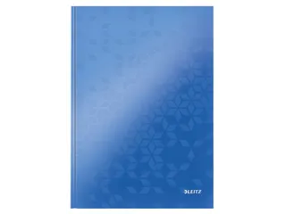 Notitieboek Leitz WOW A4 lijn blauw - 1