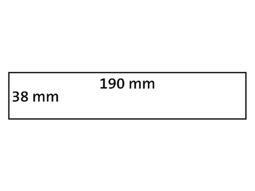 Etiket Dymo 99018 Labelprint Ordner Smal 38x190mm S0722470