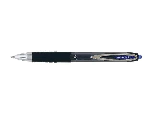 Stylo gel Uni-ball Signo 207 Medium bleu