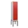 dubbeldekse locker,HxBxD 1950x400x500mm,1x2vak.,vak B 400mm