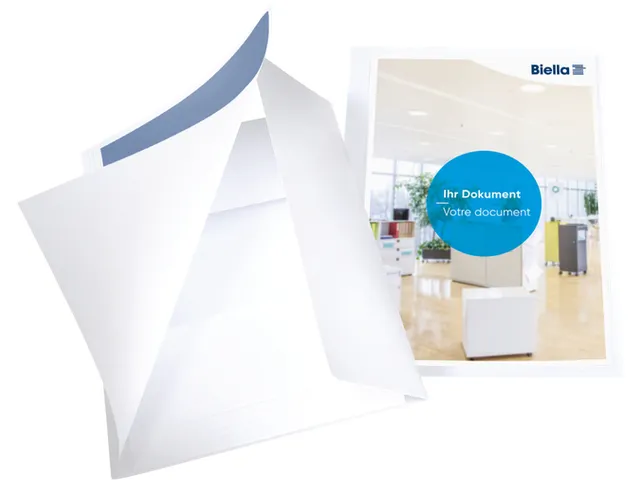 Offertemap Pearl 2 A4 met insteektas 3 kleppen wit