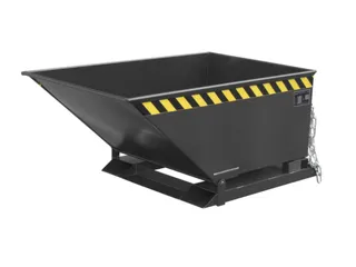 Kiepbak voor spaanders,HxLxB 605x1430x840mm,0,4m³,draagverm. 300kg - 1