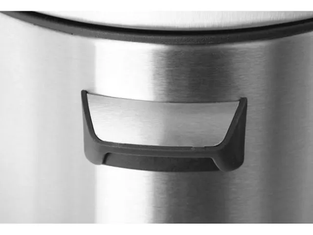 Pedaalemmer Belle Deluxe 30 Liter mat RVS