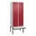 locker met bank,HxBxD 2120x800x815mm,2vak,vak B 400mm,cil.-slot
