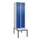 locker met bank,HxBxD 2120x600x815mm,2vak,vak B 300mm,cil.-slot