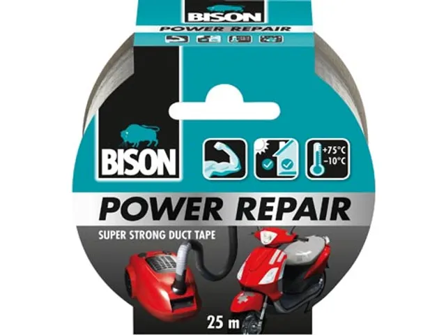 Ruban adhésif Bison Power Repair 48mmx25m gris