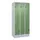 Z-garderobekast,HxBxD 1950x900x500mm,vak B 150/300mm,draaigrendel