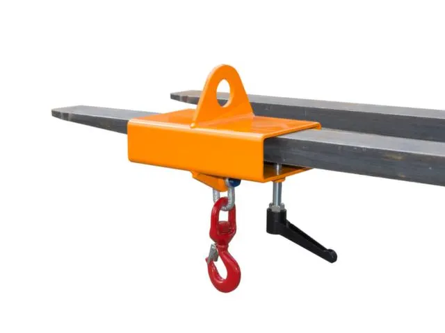crochet de charge,force 2000kg,HxlxP 420x300x180mm,p. 1 dent fourche