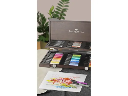 Tekenstift Fc Pitt Artist Pen Houten Koffer 90 delig